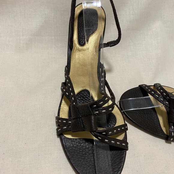 VINTAGE BOTTEGA VENETA SANDALS SIZE 40!! - Picture 3 of 8